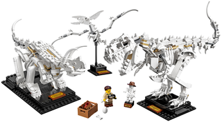 Lo último de Lego son estos fósiles de dinosaurio que volverán locos a los fans de <i>Jurassic Park</i>